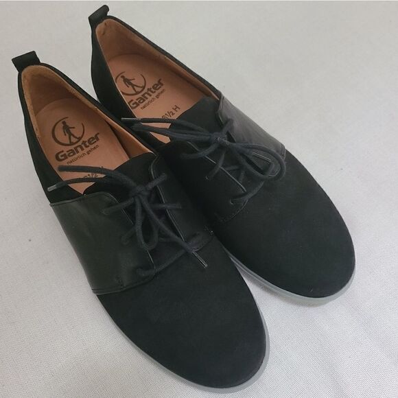 Ganter Orthopedic Black Leather Lace-Up Oxfords โ 8.5 US / 6.5 UK - Picture 2 of 12